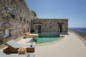 Breathtaking sea view at newly renovated Villa Artemis with private pool, 20min from Elafonisi beach
