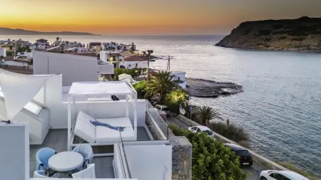  sunset view from the villa