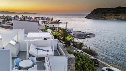  sunset view from the villa