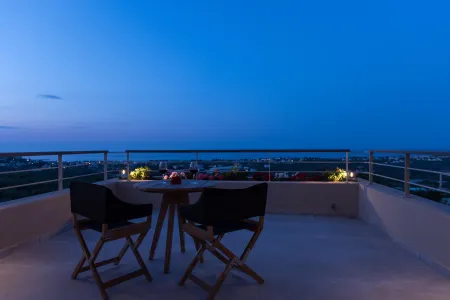  balcony view at night