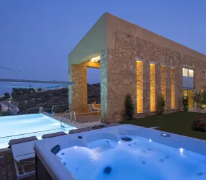 Olea One exterior night
