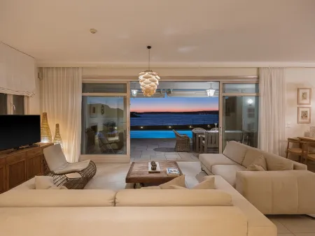  Living room at night