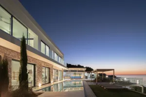 Ferma Ammos  villa lighted