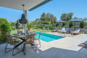 New Stylish Villa Leba offering all the modern conveniences for an idyllic Greek island getaway