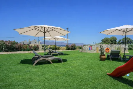  Pool area with sunbeds