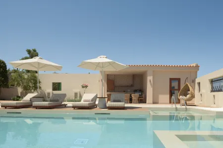  swimming pool and bbq