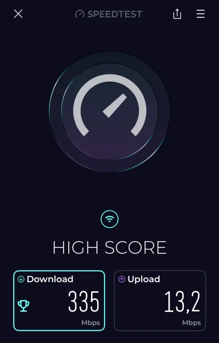  High-speed WiFi