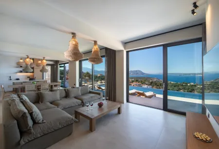  Living room with seaview