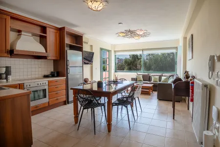  Living room and kitchen