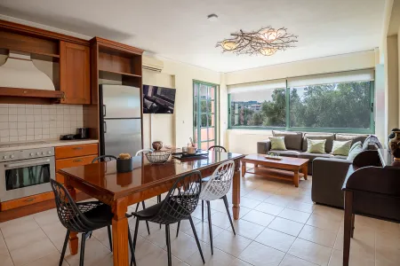 Kitchen and living room