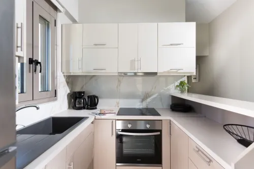 Modern kitchen with appliances