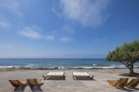  Beach in front of villa