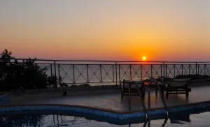 Breathtaking sea and sunset views at Villa Meliti with private pool near Elafonisi beach