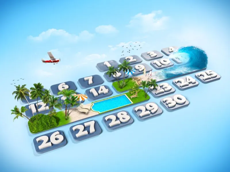 Travelers Calendar (How to break down the stereotypes and do interesting things)